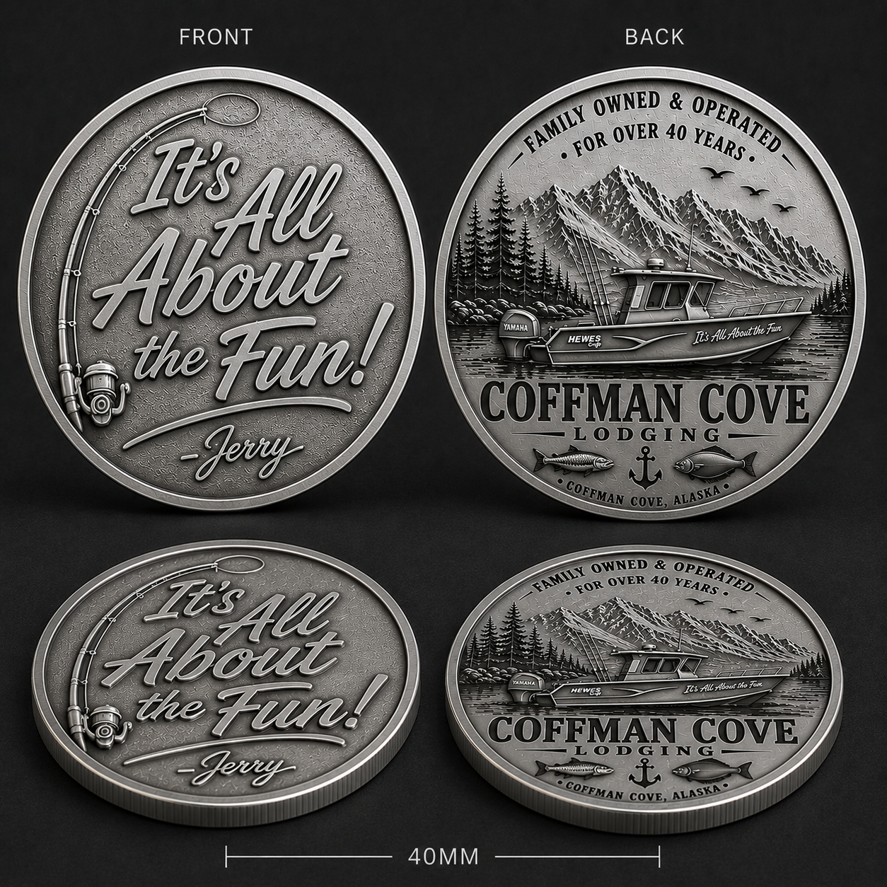 Coffman Cove Challenge Coin