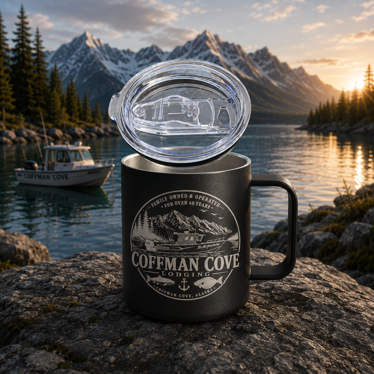 Enamel Camp Mug